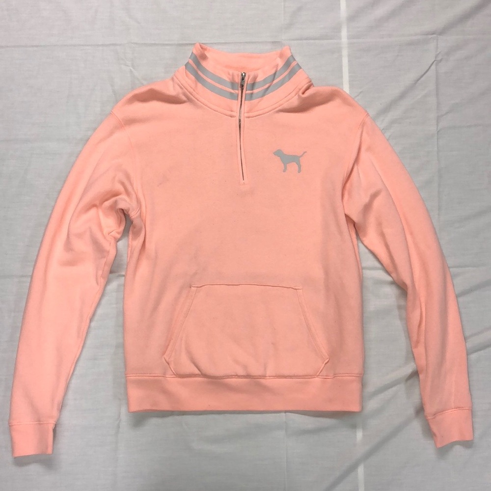 Victoria’s Secret PINK Quarter-Zip Sweatshirt